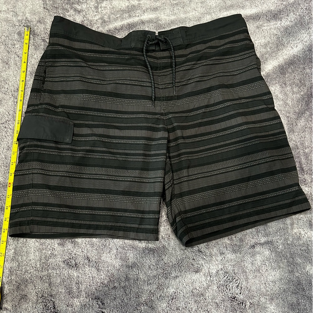 Gray Swim Trunks